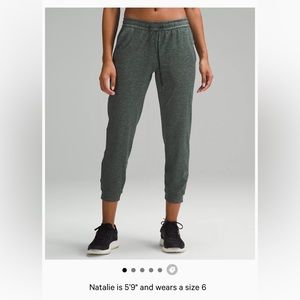 Lululemon Jogger. New w/ Tags. Size 10. Rainforest Green.